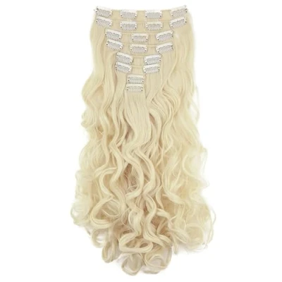 Afbeelding van PRETTYSHOP XXL haarverlenging, 35 cm, 8 delig, lichtblond CES203 1
