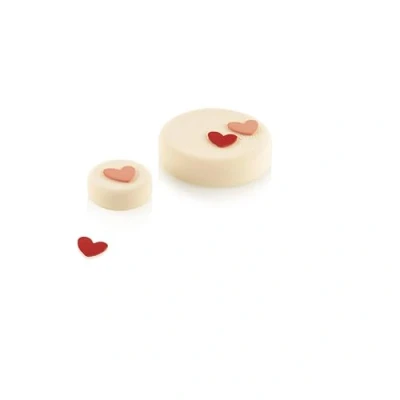 Afbeelding van silikomart CHABLON HEART siliconen mal harten set van 2 vormen 30 holtes 31 x H mm professionele accessoires voor koken en gebak uitsteekvormpjes zoete decoraties