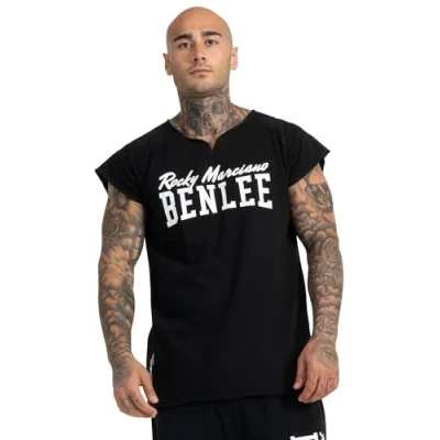 Afbeelding van Benlee T Shirt Edwards normale Passform Black L