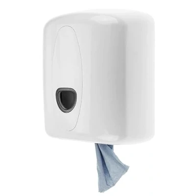 Afbeelding van Poetsroldispenser PlastiQline 2020, midi, wit, ABS kunststof