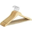 Afbeelding van Kledinghangers eco naturel 64020100