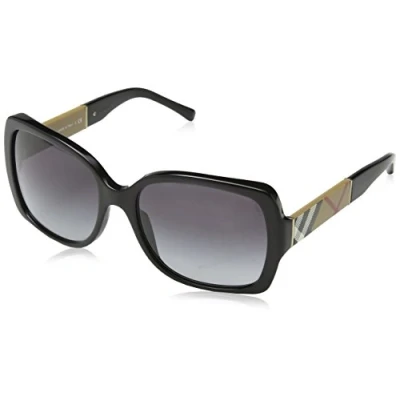 Afbeelding van Burberry Zonnebril, Dames, Maat: 58, Black