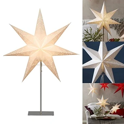 Afbeelding van Grote staande kerstster Sensy