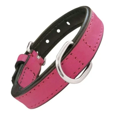 Afbeelding van Dog collar Gloria Padded Fuchsia (35 x 1,5 cm)