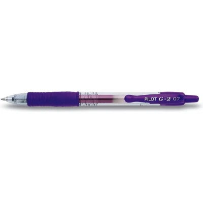 Afbeelding van Pilot G 2 Paars medium 0.7mm 1 stuks
