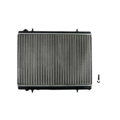 Afbeelding van THERMOTEC D7C013TT Radiateur Aluminium voor voertuigen met/zonder airco 380 555 34 Handgeschakeld Koelribben mechanisch gelast PEUGEOT: 307 CC