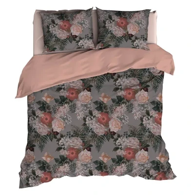 Afbeelding van Satin d&#039;Or Cella Dekbedovertrek Tweepersoons 200x200/220 cm Rose