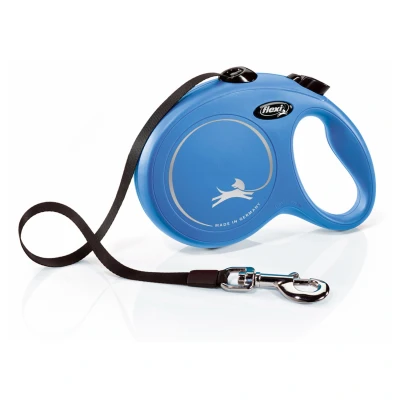 Afbeelding van Flexi Rollijn Classic Tape Blauw L 5 MTR (385753)