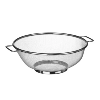 Image de Premier housewares 0806512 tamis avec 2 poignées acier inoxydable