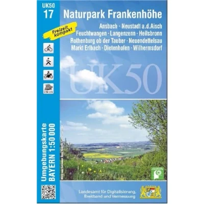 Afbeelding van UK50 17 Naturpark Frankenhöhe