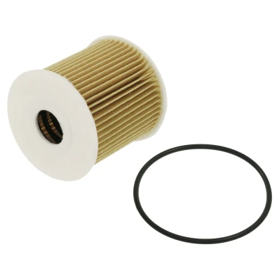 Afbeelding van FEBI BILSTEIN 184273 Oliefilter Met afdichtring Filter insert NISSAN: Almera II Hatchback, 2 Limousine, X Trail