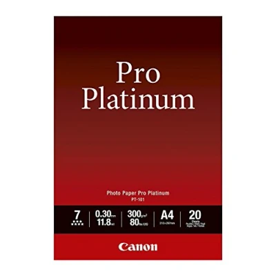 Afbeelding van Canon PT 101 Pro Platinum Photo A4, 20 sheets