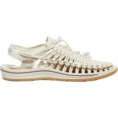 Afbeelding van Keen Uneek Outdoorsandalen, Dames, Maat: 35.5, Offwhite Textiel