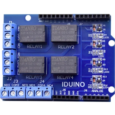 Afbeelding van Iduino ME606 Shield 1 stuk(s) Geschikt voor serie: Arduino
