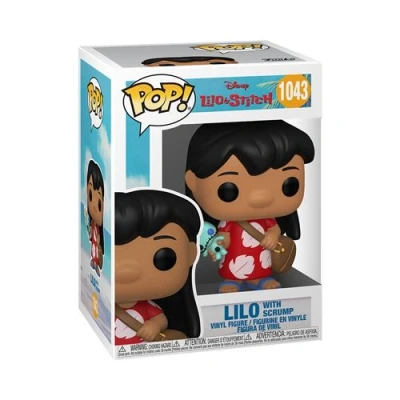 Image de Figurine Funko Pop Disney Lilo and Stitch with Scrump