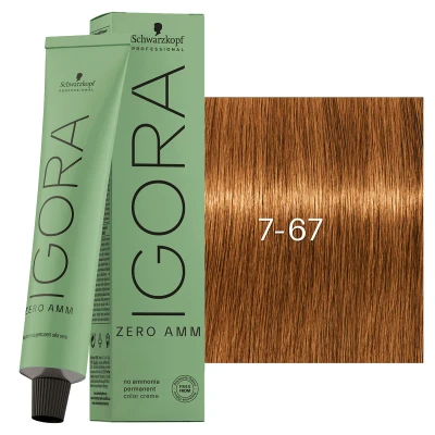 Afbeelding van Schwarzkopf Igora Zero AMM 7 67 60ml Haibu by Kapperskorting.com
