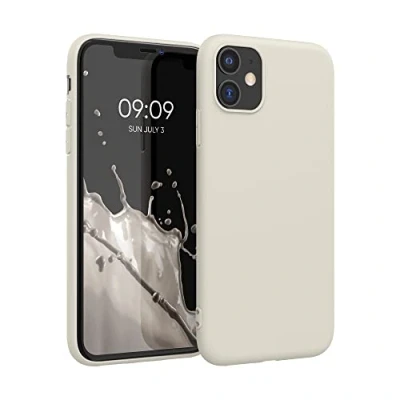 Afbeelding van kwmobile telefoonhoesje geschikt voor Apple iPhone 11 Hoesje smartphone Back cover in maanglans