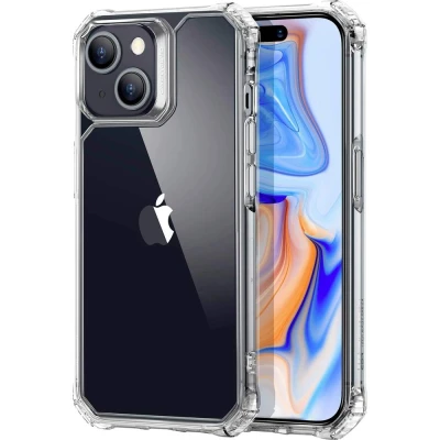 Afbeelding van ESR Air Armor Case Backcover Apple iPhone 15 Transparant Inductieve lading