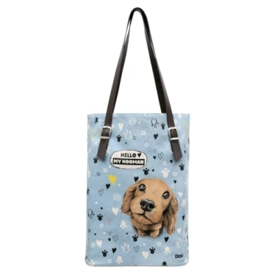 Afbeelding van DOGO Tall Bag Hello My Hooman
