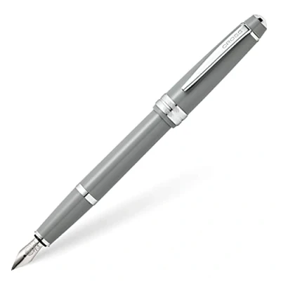 Afbeelding van Cross Bailey Light vulpen XF met geschenkverpakking grijs
