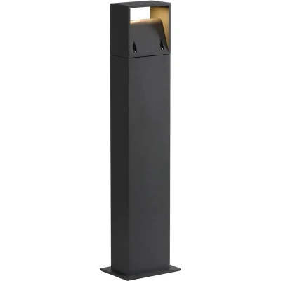 Afbeelding van SLV 232125 LOGS 70 Staande LED buitenlamp vast ingebouwd Antraciet