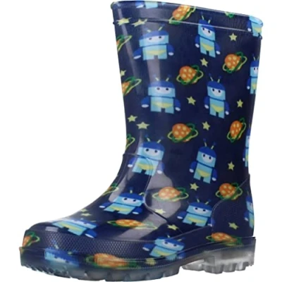 Afbeelding van Chicco Regenlaarzen met verlichting in de zool, uniseks, kinderen, design Italië, Meerkleurig