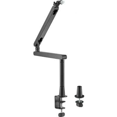 Afbeelding van Deltaco GAM 173 Premium Universele Microfoon Arm voor Bureau Montage Low Profile Zwart