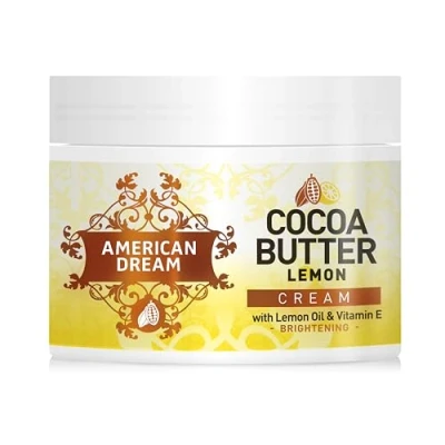 Afbeelding van American Dream Cacaoboter en citroen crème met citroenolie vitamine E 500 ml