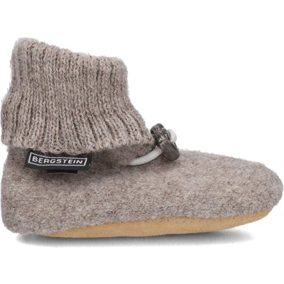 Afbeelding van Bergstein Cozy Baby Sloffen Unisex Junior Beige Maat 18/19