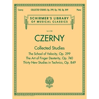 Afbeelding van Czerny Collected Studies Op. 299, 740, 849