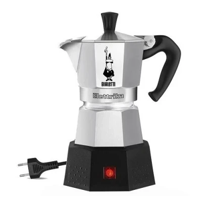 Image de Cafetière Bialetti Moka Elettrika Argent et Noir