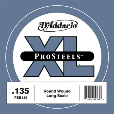 Image de D&#039;Addario ProSteels PSB135, Corde longue, .135 au détail guitare basse