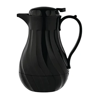 Afbeelding van Olympia Swirl thermoskan zwart 2L