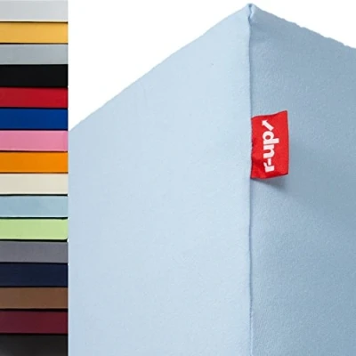 Afbeelding van r up Past Hoeslaken 140x200 160x200 tot 35cm hoogte vele kleuren 100% katoen 130g / m2 Öko Tex stressvrij