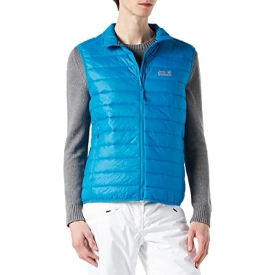Afbeelding van Jack Wolfskin Bodywarmer, Heren, Maat: Large, Blue pacific