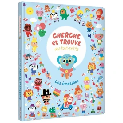 Afbeelding van CHERCHE ET TROUVE DES TOUT PETITS LES EMOTIONS