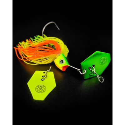 Afbeelding van LMAB Multi Vibe 2.0 Bladed Jig Firetiger #5/0 (14g) Kunstaas