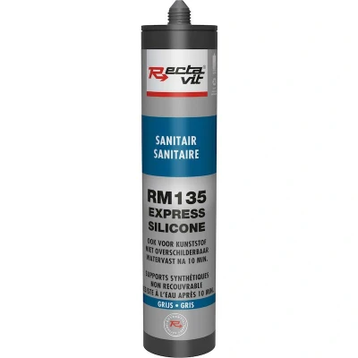 Afbeelding van RECTAVIT Recta Mastic 135 voegkit voor sanitair grijs (310 ml) 119346