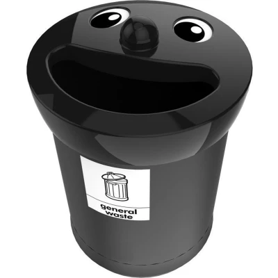 Afbeelding van General Waste Smiley Face bin 52 liter
