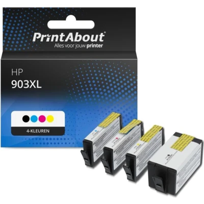 Afbeelding van Huismerk HP 903XL (3HZ51AE) Inktcartridge 4 kleuren Voordeelbundel