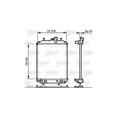 Afbeelding van Valeo Radiateur 735257
