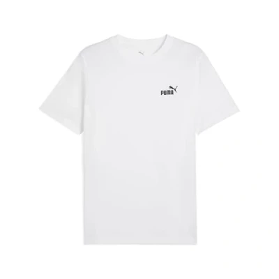 Afbeelding van Puma ESS Small No. 1 Logo Tee Heren tshirt White Maat S