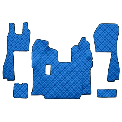 Afbeelding van F CORE FL05 BLUE Vloermatset Kunstleer Voor 5 Blauw