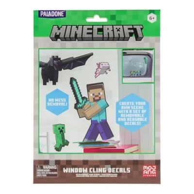 Afbeelding van Minecraft Herbruikbare Raamstickers