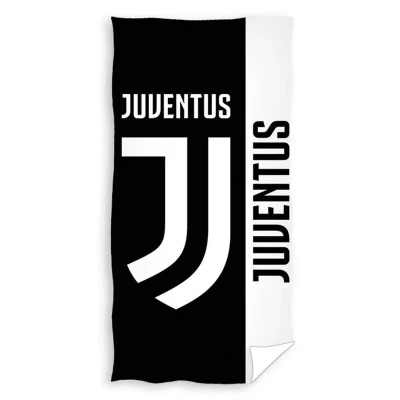 Afbeelding van Juventus FC Strandlaken 70x140 cm Zwart Wit