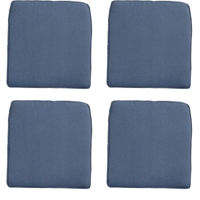 Afbeelding van Madison Wicker multi Panama safier blue 4 stuks