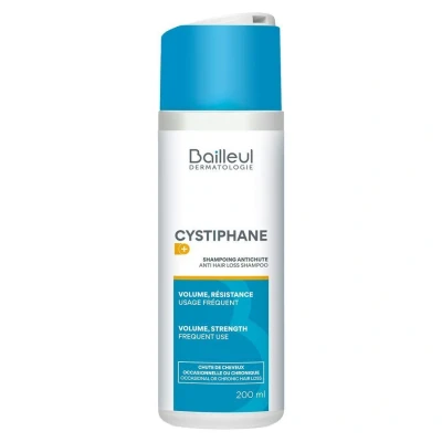 Afbeelding van Bailleul Cystiphane Anti haaruitval shampoo (incidenteel of chronisch) Verensificeert en beschermt tegen breuk uitval volume, weerstand soepelheid 1 x 200 ml