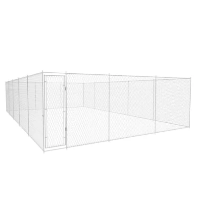 Afbeelding van vidaXL Hondenkennel voor buiten 950x570x185 cm gegalvaniseerd staal