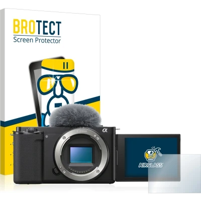 Afbeelding van BROTECT Screenprotector voor Sony Alpha ZV E10 Folie Beschermfolie Beschermglas transparant