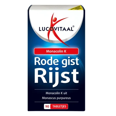Afbeelding van Stapel tot 60% korting Lucovitaal Rode Gist Rijst 90 tabletten